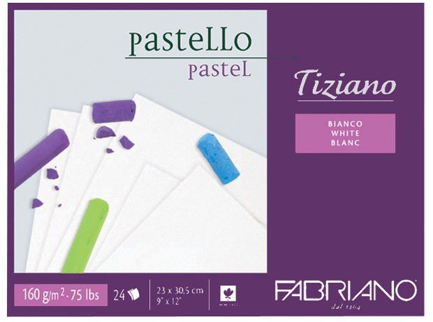 Tiziano Pastello hvit 23x30.5cm