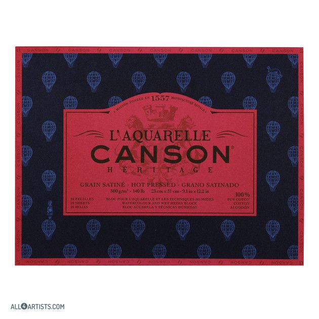 Canson Heritage 300g HP 31x41cm