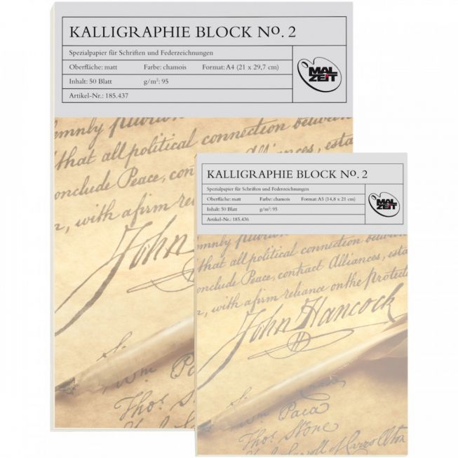 Kaligraphie block No2 A4