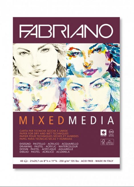 Fabriano Mixed Media 250g A4