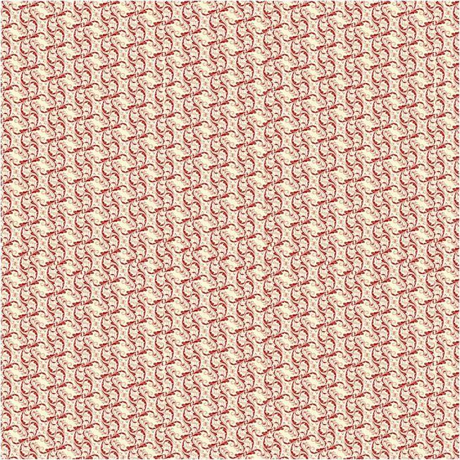 Designpapir Copenhagen polka dot/rød