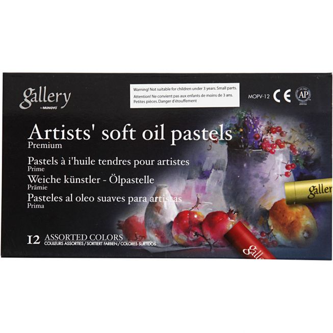 Gallery - Oljepastell Premium 12pk