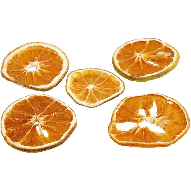 Tørkede Appelsinskiver