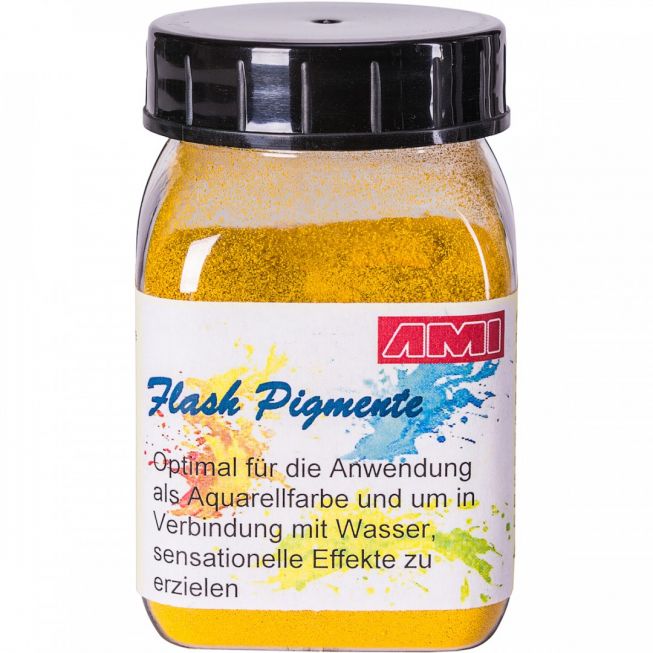 Flash pigmente gul