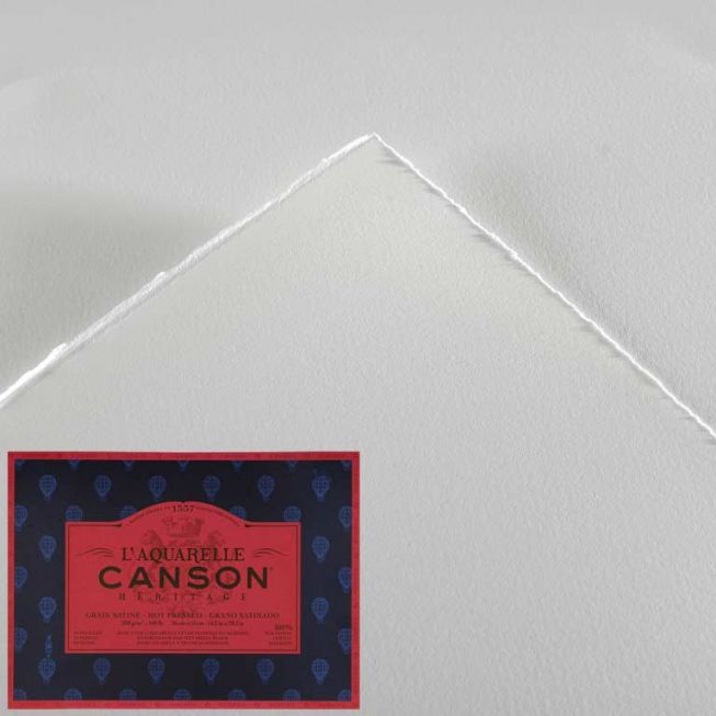 Canson Heritage 300g HP 23x31cm