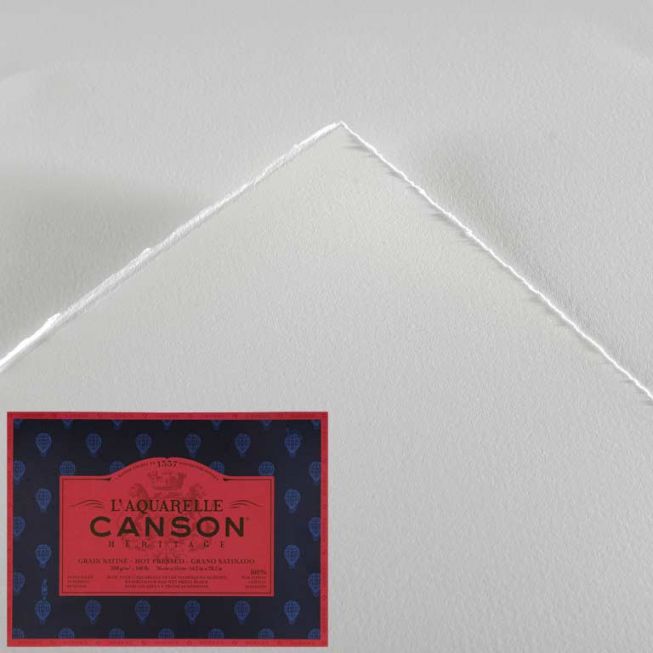 Canson Heritage 300g HP 26x36cm