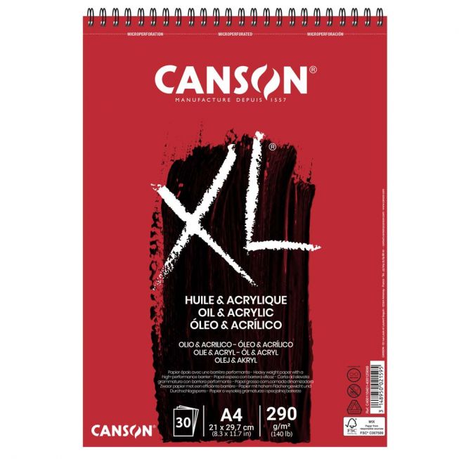 Canson XL Oil&Acrylic A4