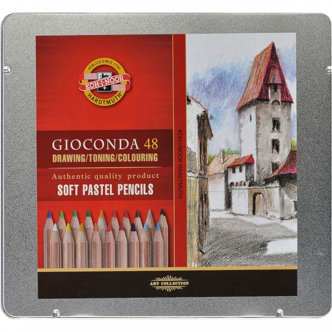 Koh-I-Noor - Gioconda soft pastell blyanter 48