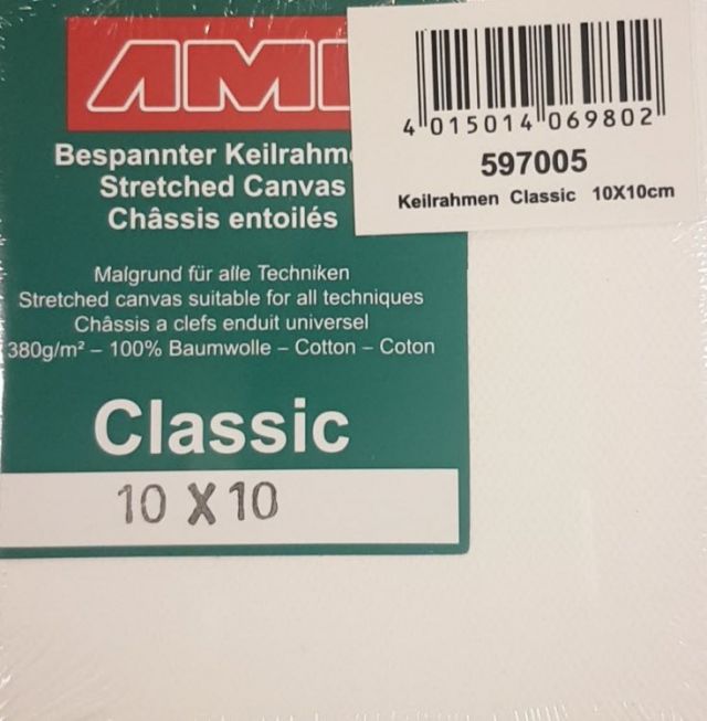 AMI - Classic lerret 10x10cm