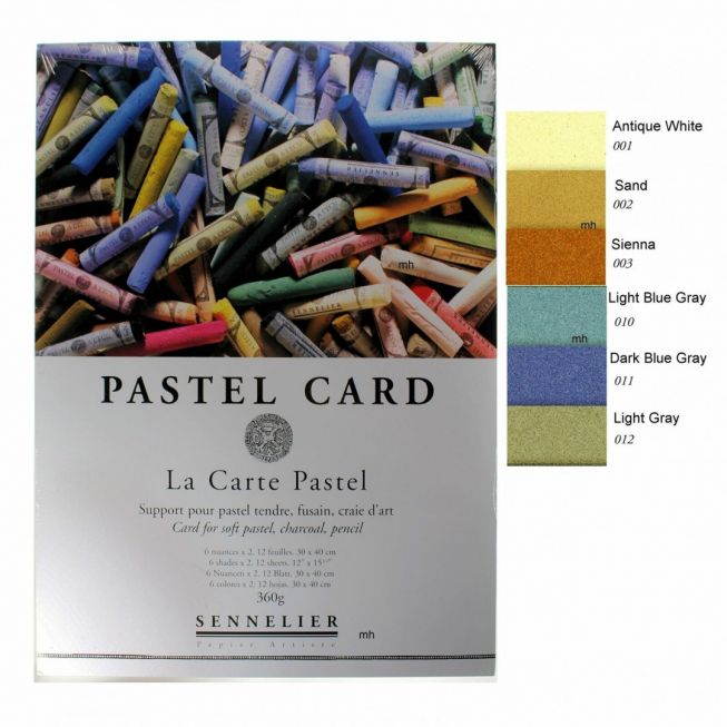 Sennelier Pastel card pad 30x40cm 360g