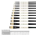 Rosa - Breeze 1226F flatpensel 00 - Bilde 4