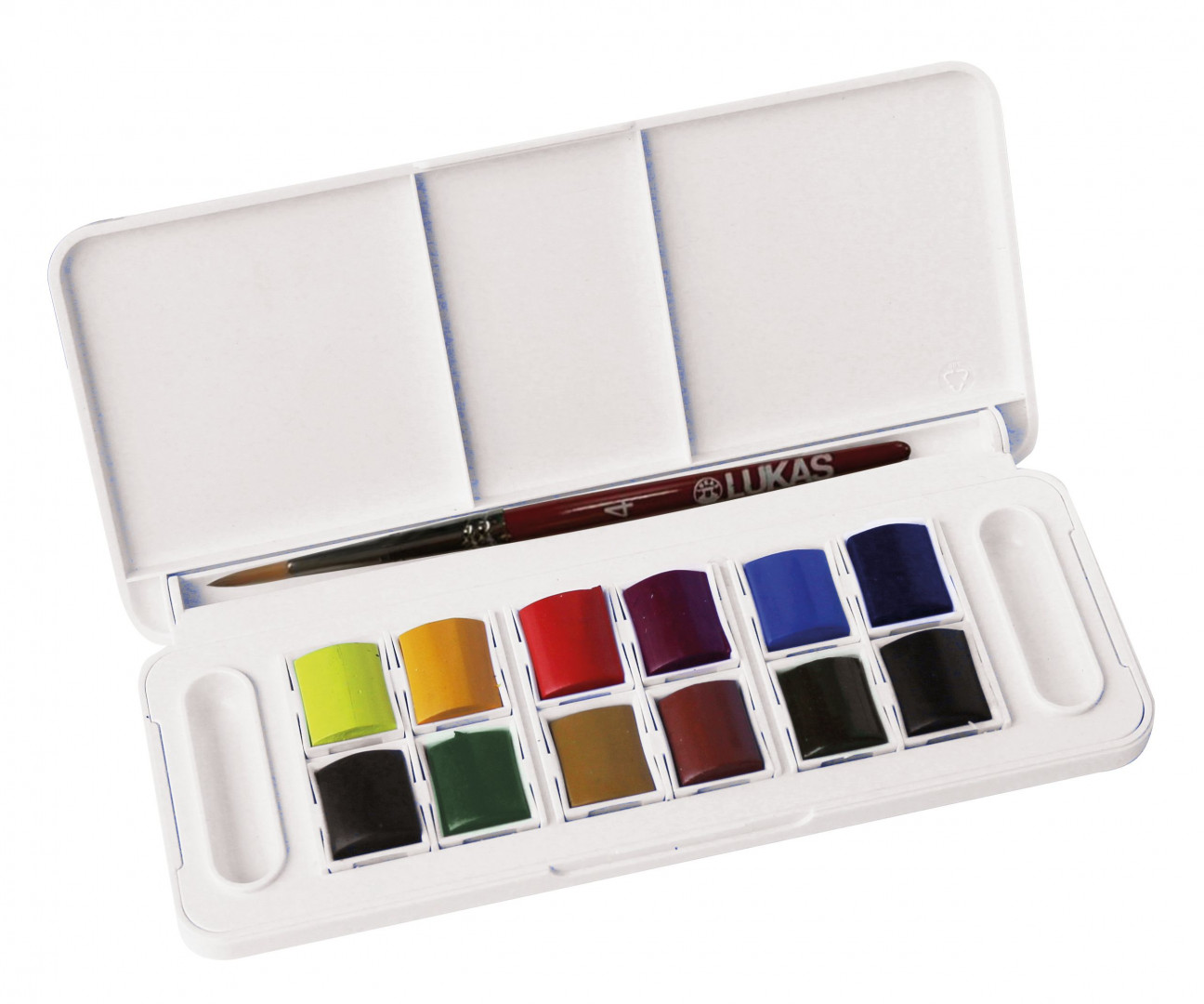 ypro_rcg_10599_1595402764 Lukas - Akvarell studio travel box 12HP +pensel - Bilde 1