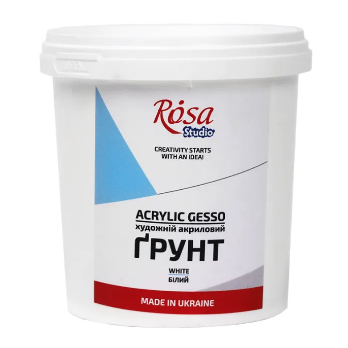 4823098514046_25267_1774257721 Rosa - Acrylic gesso studio 500ml - Bilde 1