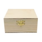 Rosa - Treeske m/lås 17x6.5x12cm - Bilde 2