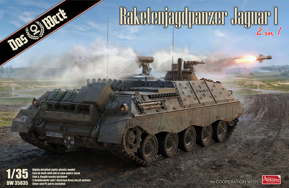 4260191520657_25757_1777827268 Das Werk - Raketenjagdpanzer "Jaguar 1" 1:35 - Bilde 1