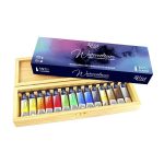 Rosa - Watercolour gallery treeske sett 14x10ml - Bilde 2