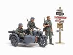 Tamiya - KS600 motorcycle & sidecar 1:35 - Bilde 2