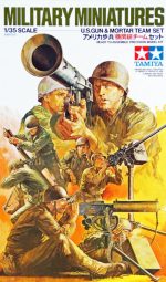 Tamiya - US gun & mortar team 1:35