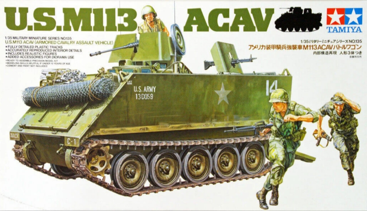 4950344993284_25806_1777847806 Tamiya - US M113 acav 1:35 - Bilde 1