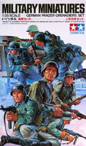 4950344995462_25785_1777831995 Tamiya - German panzer grenadiers 1:35 - Bilde 1