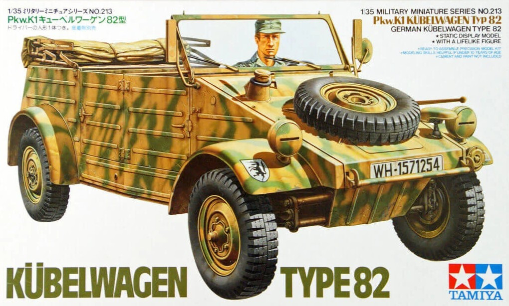 4950344995646_25797_1777833946 Tamiya - Kübelwagen typ82 1:35 - Bilde 1