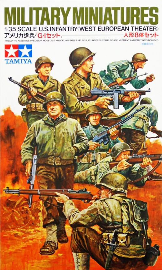 4950344996124_25788_1777847643 Tamiya - US infantery western europe 1:35 - Bilde 1