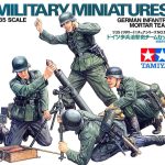 Tamiya - German infantery mortar team 1:35