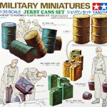 Tamiya - Jerry cans set 1:35
