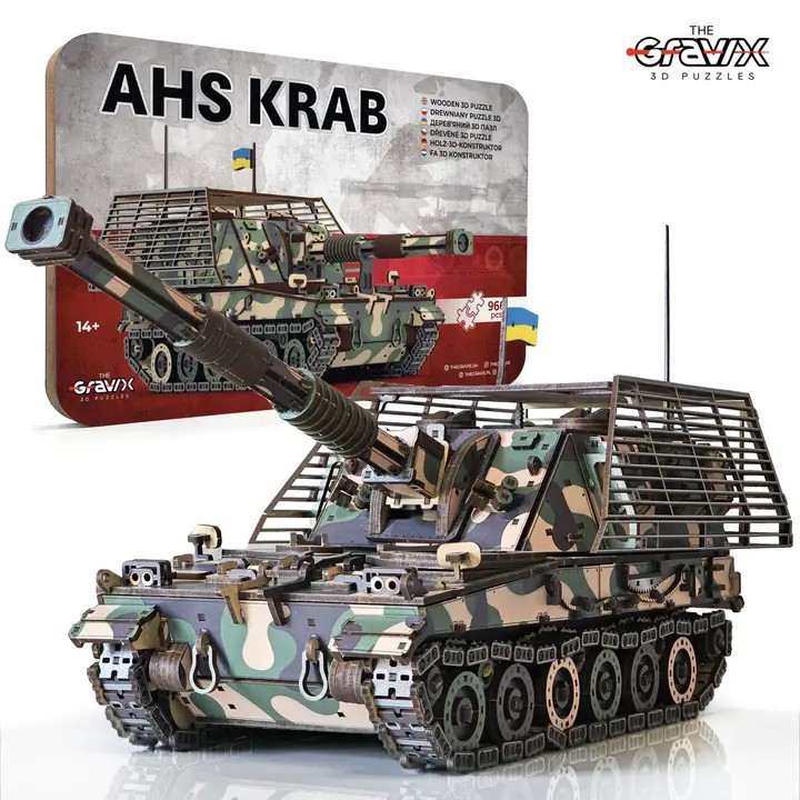 5904814630017_25420_1779982858 Gravix - 3D trepuslespill AHS Krab 966d - Bilde 1