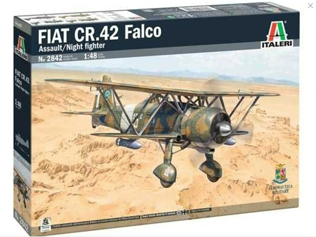 8001283028424_25528_1779096452 Italeri - Fiat CR.42 Falco 1:48 - Bilde 1