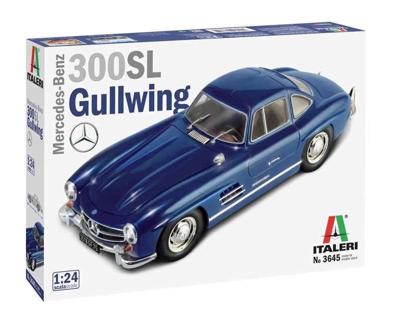 8001283036450_23462_1779098601 Italeri - MB 300SL "Gullwing" 1:24 - Bilde 1