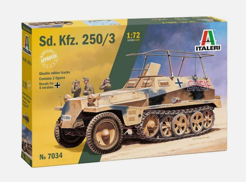 8001283070348_20597_1779101053 Italeri - Sd.Kfz.250/3 1:72 - Bilde 1