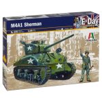 Italeri - M4A1 sherman 1:35