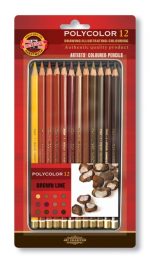 Koh-I-Noor - Polycolor brown line 12